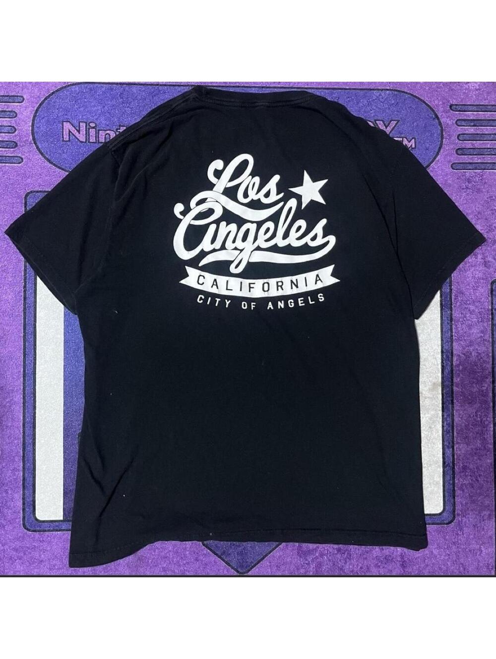 Streetwear Los Angeles, XL baggy skater tshirt